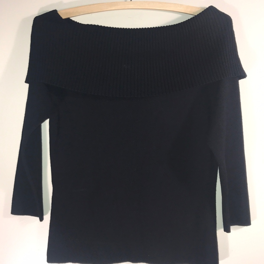 LOFT shoulder baring sweater